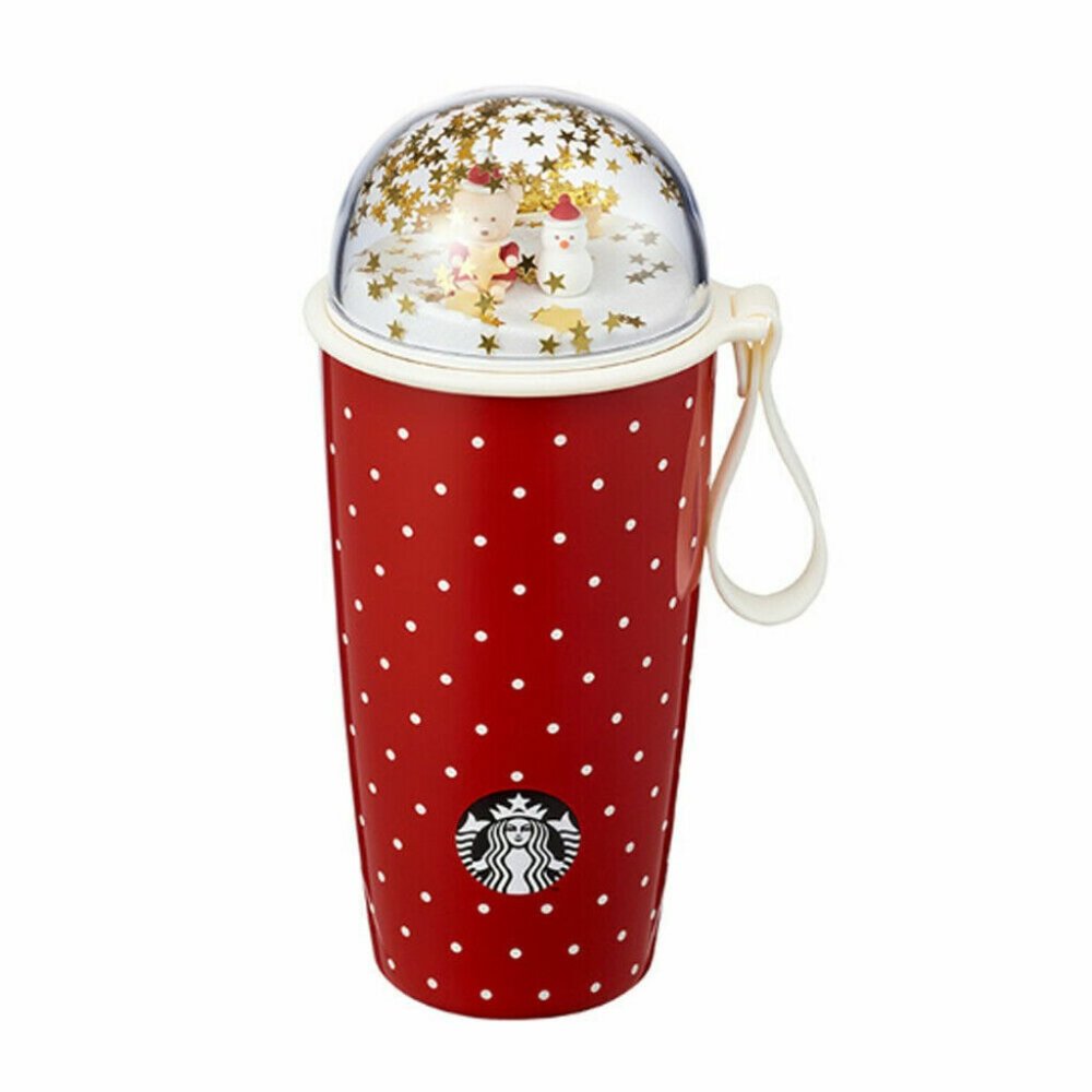 Brand New Starbucks Korea 2020 SS Christmas Chubby Dome Tumbler 355ml(12…
